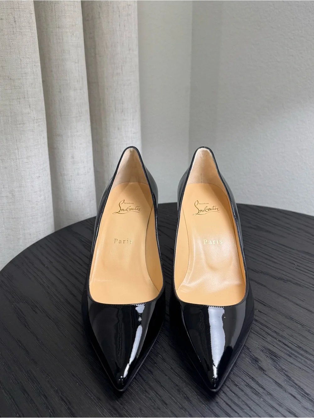 Christian Louboutin Kate 70 Pumps Patent Black 39